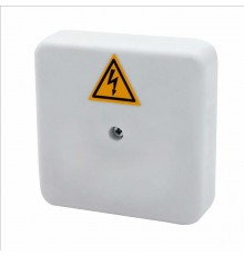 Коробка распределительная огнестойкая КРОПС-П2, IP41, 100х100х30 мм, сечением до 2,5 мм2, 2 клеммы  FRJB-KM-P2-2.5-02-КРОПС-IP41  КМ-профиль