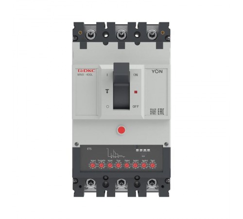 Авт. выкл. YON pro MNX400L 3P 400A 70kA при AC415V расц. ETS  MNX400L3PETS0400  DKC