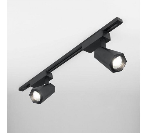 Светильник светодиодный трековый Magnum черный матовый 20W 4200K (LTB46) однофазный  a045435  Elektrostandard