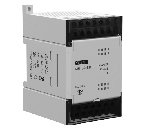 Модуль аналогового ввода МВ110-224.2А  48986  ОВЕН