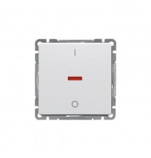 Выключатель 2-полюсный Impressivo, белый  1062UC-84  2TKA00000407  ABB