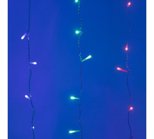 Светодиодная гирлянда ARD-CURTAIN-HOME-2000x2500-CLEAR-300LED RGB (230V, 18W)  024833  Arlight