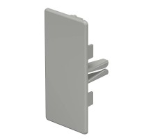 Торцевая заглушка кабельного канала WDK 40x90 мм (ПВХ,серый) (WDK HE40090GR)  6021506  OBO Bettermann