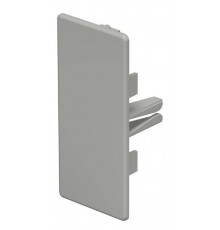 Торцевая заглушка кабельного канала WDK 40x90 мм (ПВХ,серый) (WDK HE40090GR)  6021506  OBO Bettermann