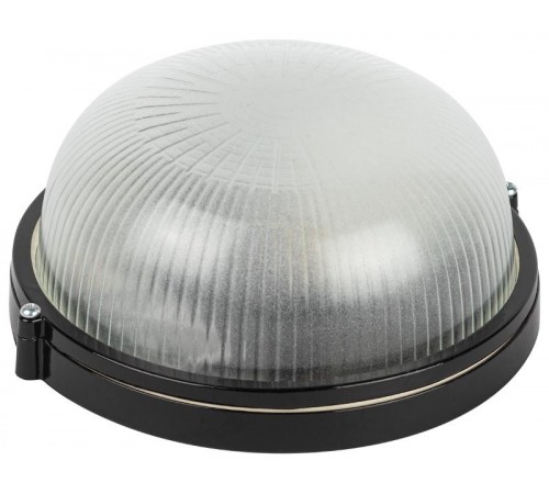 Светильник  НБП 03-60-001 Акватермо алюминий/стекло IP54 E27 max 60Вт D176 круг черный   Б0063905  ЭРА