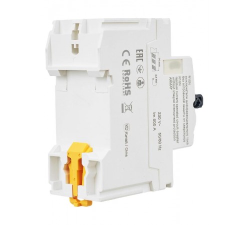 Выключатель дифференциальный (УЗО) R10N 2P 25А 30мА тип AC ARMAT  AR-R10N-2-025C030  IEK