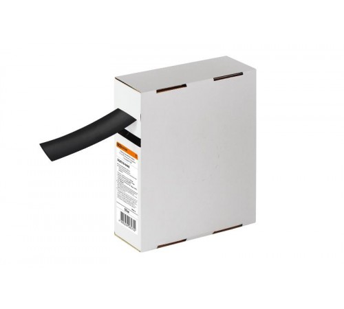 Термоусаживаемая трубка ТУТнг 20/10 черная в коробке (10 м/упак)   SQ0518-0448  TDM