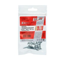 Саморез ШУц 4,5х30 пот. гол. (14 шт) - пакет ( 0,033 кг)  102437  Tech-KREP