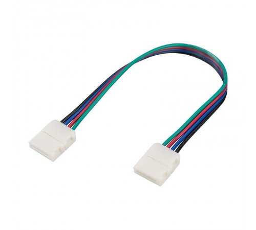 Коннектор выводной FIX-RGB-10mm-150mm-X2 (4-pin)   023955  Arlight