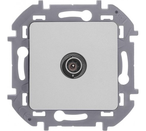 Inspiria Алюминий Розетка телевизионная TV оконечная С/У 10 дБ 5-862 мГц без рамки  673872  Legrand