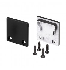 Заглушка SL-LINE-2011M SQUARE BLACK глухая  029180  Arlight