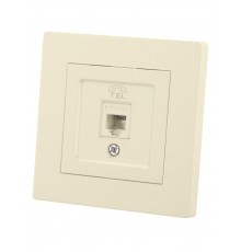 Розетка телефонная RJ11 сл. кость "Сенеж"   SQ1816-0142  TDM
