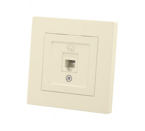 Розетка телефонная RJ11 сл. кость "Сенеж"   SQ1816-0142  TDM