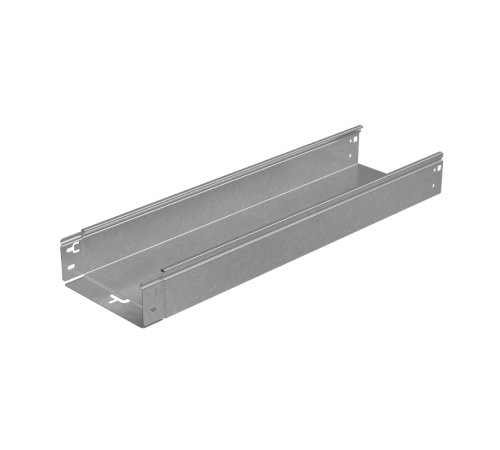 Лоток неперф. 80х200х1,0 L6000 мм "Быстрый монтаж ПЛЮС" HD  LNplus80-200-1.0-6000 HD  КМ - профиль
