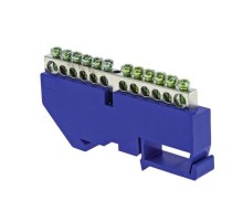 Шина "N" 63.14 (DIN изолятор) никель EKF PROxima  sn1-63-14-d  EKF