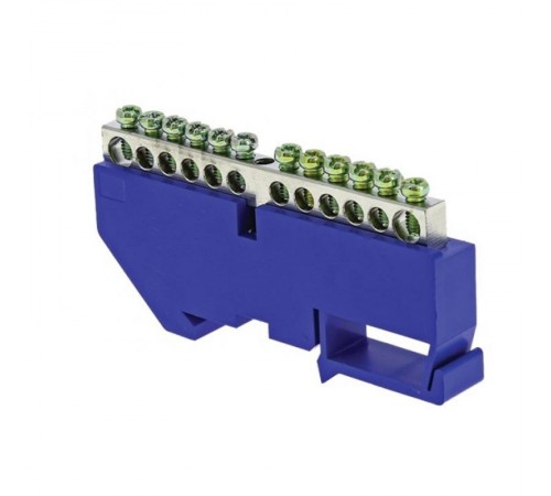 Шина "N" 63.14 (DIN изолятор) никель EKF PROxima  sn1-63-14-d  EKF