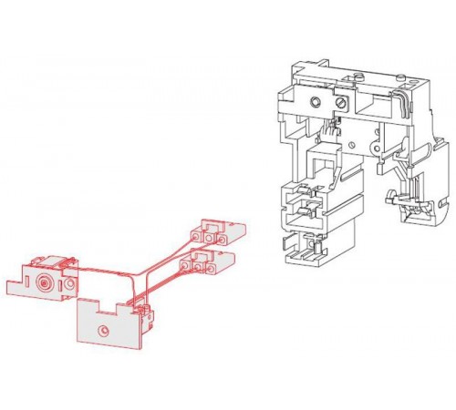 Контакт срабатывания защиты с дистанц. сбросом I1/4 TRIP RESET 24-30V PR12x  1SDA058263R1  ABB