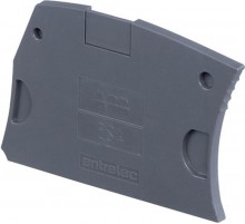 Изолятор ES-4 Торц. для одноур.проходных.клемм 4-16мм.кв.и для некоторых клемм с разъединителем  1SNK505910R0000  TE