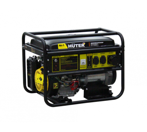 Электрогенератор DY11000LX-электростартер  64/1/72  HUTER