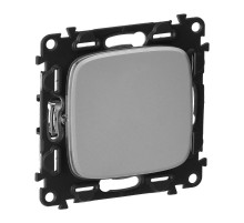 Valena ALLURE DIY Алюминий Переключатель 1-клавишный 10А 250В  752906  Legrand