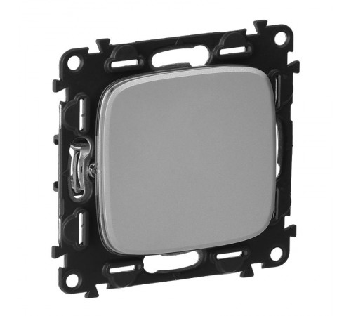 Valena ALLURE DIY Алюминий Переключатель 1-клавишный 10А 250В  752906  Legrand