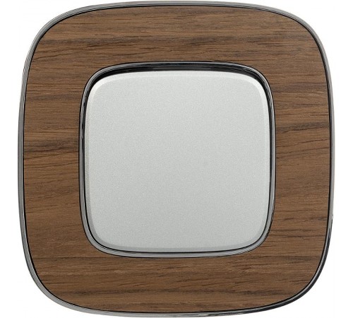 Valena ALLURE DIY Алюминий Выключатель 1-клавишный 10А 250В  752901  Legrand