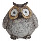 Cветильник садовый декоративный Сова серая на солнечной батарее ERAFYS01-08 полистоун, 11,5 см  Б0044840  ЭРА