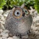 Cветильник садовый декоративный Сова серая на солнечной батарее ERAFYS01-08 полистоун, 11,5 см  Б0044840  ЭРА