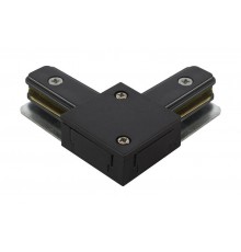 Коннектор для шинопровода осветительного L-образный TLC-01-BL-L черный  SQ0369-0322  TDM