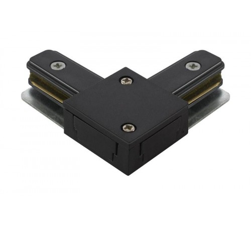 Коннектор для шинопровода осветительного L-образный TLC-01-BL-L черный  SQ0369-0322  TDM