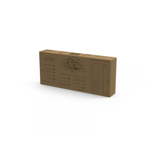 Светильник светодиодный консольный Avenue 50W 5000lm 3000K 190-250V IP65 355*155*57мм черный КСС "Ш" LED 1/10  629534150  Gauss