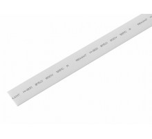 Трубка термоусаживаемая ТУТ 15,0/7,5мм, белая, упаковка 50 шт. по 1м,  55-1501  PROconnect