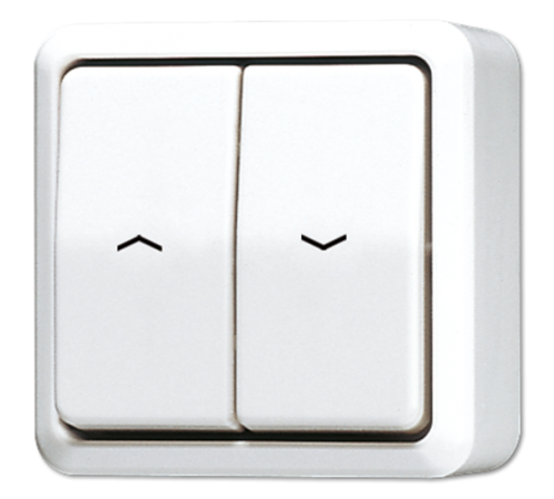 Выключатель  для управления жалюзи 639VAWW Jung