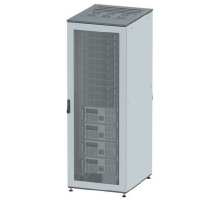 Напольный шкаф 24U Ш600хГ600 две перфорированные двери, крышаукомплектована вводом и заглушками  R5IT2466PF  DKC