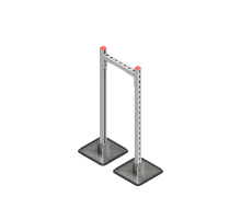 Опорная конструкция для гор. прямоуг. воздуховодов  TECHNORAPTOR STEELFOOT 350х1000 HD  KM-TR-STF-SSHRAD-350-1000 HD  КМ - профиль