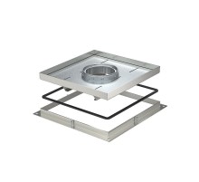 Усиленная кассетная рамка RKF2 SL2  283x283x20 мм (сталь) (RKF2 SL2 V2 20)  7409522  OBO Bettermann