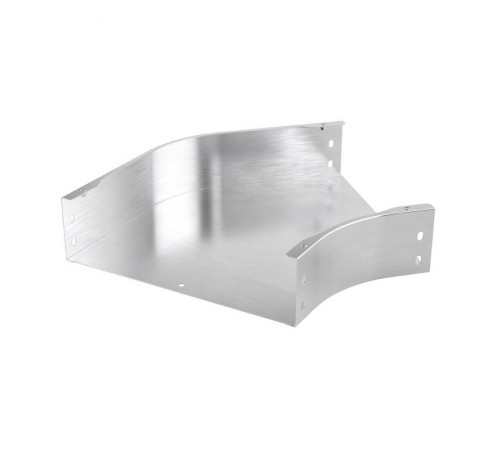 Угол горизонтальный 45 градусов 100х600, 0,8 мм, INOX304 в комплекте с крепежными элементами и соединительными пластинами  ISCL1060KC  DKC