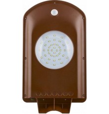 Светодиодный уличный консольный фонарь на солнечной батарее с инфракрасным ДД SP2331 2W, 6400K, IP65, серый, 365*205*58мм  32025  FERON