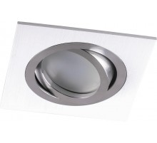 Светильник точечный встраиваемый под лампу DL2801 MR16 50W G5.3 "квадрат", белый  32637  FERON