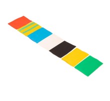 Набор термоусаживаемых трубок №23 ТУТ нг 40/20мм, 7 цветов (упак 21 шт. по 10см)  29-0123  REXANT