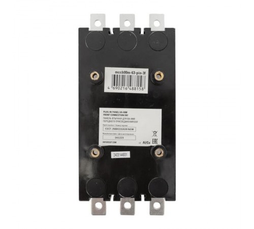 Панель втычная для ВА-99М 63 переднего присоединения  mccb99m-63-pin-3f  EKF
