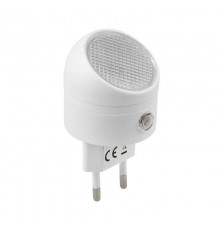 Светодиодный ночник мини 220 В с датчиком "день-ночь"  75-0302  PROconnect