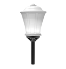 Светодиодный светильник парковый Omni-T торшерный 40 Вт 3000 K RAL9005 черный муар  V1-S0-90522-40000-6504030  VARTON