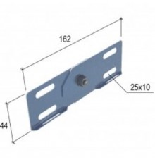 Соединитель шарнирный для лотка с бортом 50 HD  SH1 HD  КМ-профиль
