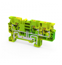 Клемма заземляющая push-in OptiClip CPG-4-TRIPLET-PE-I-(0,2-4)-PEN  331859  КЭАЗ