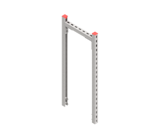 Опорная конструкция для гор. прямоуг. воздуховодов  TECHNORAPTOR 350х1000  KM-TR-SSHRAD-350-1000  КМ - профиль