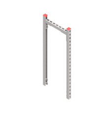 Опорная конструкция для гор. прямоуг. воздуховодов  TECHNORAPTOR 350х1000  KM-TR-SSHRAD-350-1000  КМ - профиль