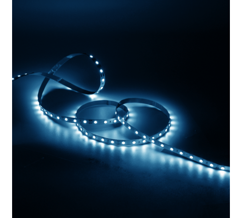 Лента светодиодная Elementary 5050/60-SMD 14.4W 12V DC холодный белый IP20 (ZIP Bag 5м)  355000314  Gauss