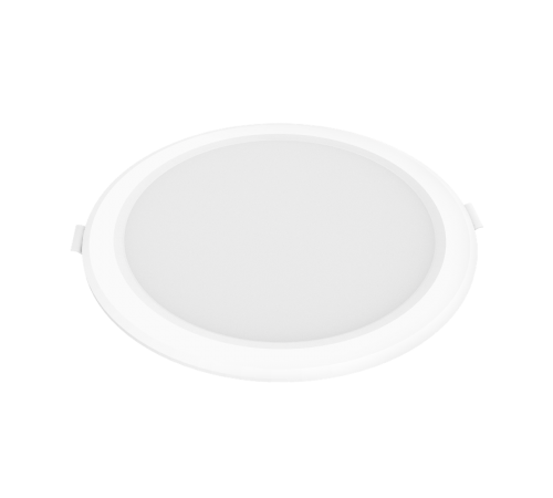 Светильник Gauss Elementary Downlight круг 20W 1700lm 4000K 170-260V IP20 170*26 белый LED 1/60 997420218  Gauss