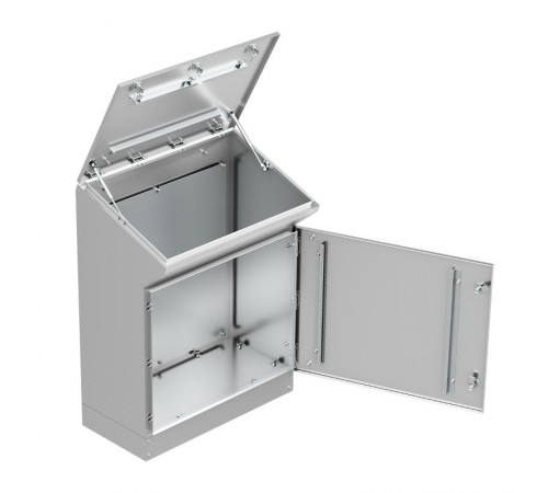 Пульт управления напольный "Inox" AISI304 TP8 IP55 (960х800х400)mb-inox-96-80-40EKF